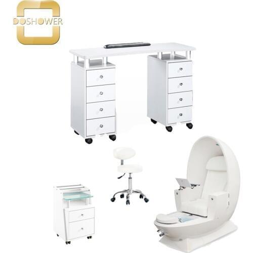 Doshower cheap salon furniture of pedicure chair no plumbing with body massage