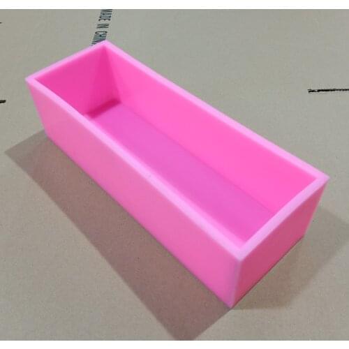 Size 280*92*77 mm Cold Process Soap Mold Slab Mould Handmade Silicone Molds for CP Natural Soap Making