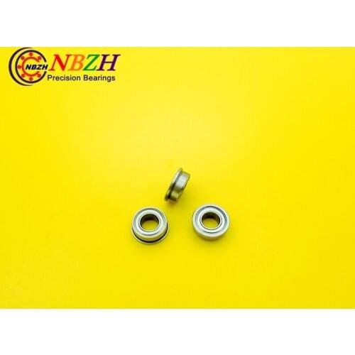 FR188ZZ FR188-2RS ABEC-5 Z2V1 Flange Bearings 1/4"x1/2"x3/16" Flanged Ball Bearings size 6.35*12.7*4.762mm