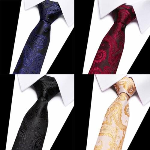 Wholesale 160 Colors High Quality Blue Gold Flower Jacquard 7.5 cm Silk Necktie Men Tie Dropshipping Wedding Accessories Man