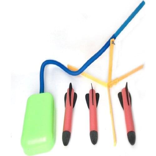 JOYLIVE Outdoor Light Parents Children Air Pressed Rocket Launcher Step Pump Childrens Foot Toy Rocket