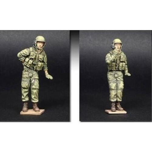 1/35 Scale Israeli tank soldier Figure Resin Model Kit Free Shipping