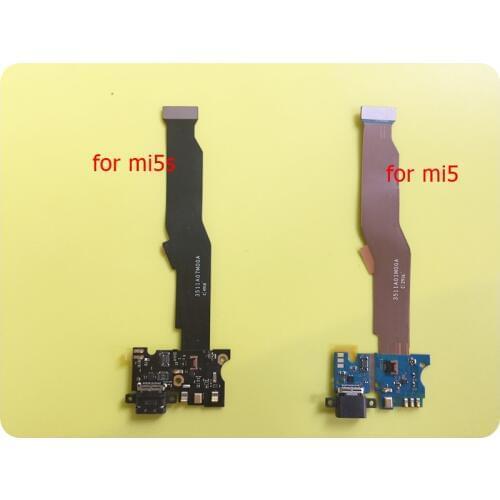 Mi5s Mi5 Charger Flex Replacement Parts For Xiaomi M5s Mi5s M5 USB Charging Port Ribbon Cable with Mic ; 10pcs/lot