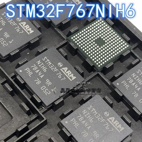 1PCS 100% new original authentic STM32F767NIH6 BGA-216 32F767NIH6 BGA216 microcontroller chip