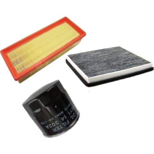 Filters Set Air Filter Oil Filter A/C Filter for Haima 2 M2