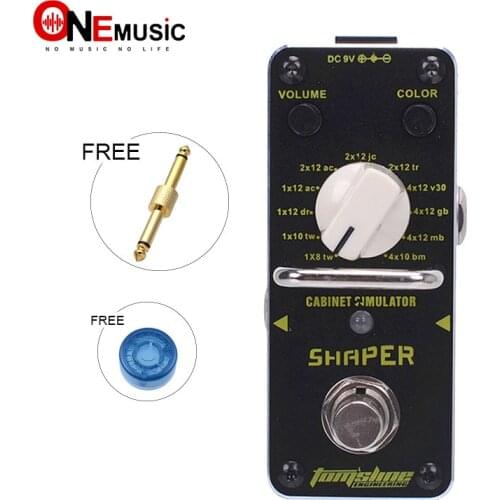 New AROMA ASR-3 SHAPER Classic Cabinet Simulator Mini Digital Effect True Bypass+Free Connector