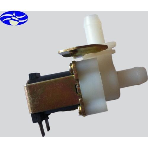 10MM port plastic water solenoid valves, solenoid valve port is for 10mm inlet tube pipe