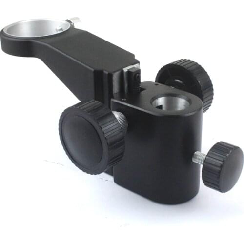 50mm Diameter Adjustable Stereo Microscope Stand Holder Articulating Arm Bracket Microscope Gear Accessories