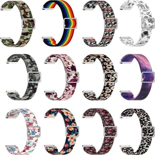 100pcs 20mm 22mm Band for Samsung Galaxy watch 3/41mm/42mm/active 2/Gear S2 bracelet Huawei watch GT/2/2e/Pro strap