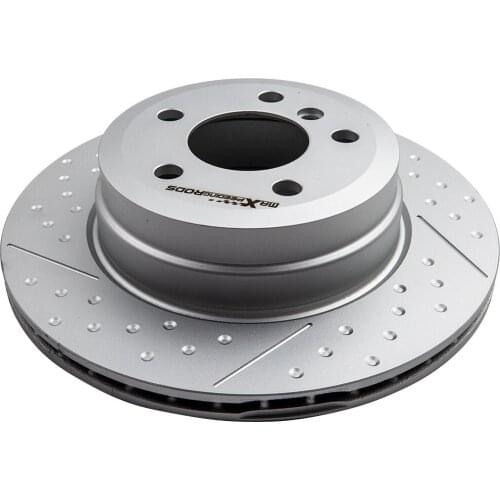 Spoke Brake Rotors Dics Stainless Steel Drilled for BMW E70 F15 F16 X6 X5