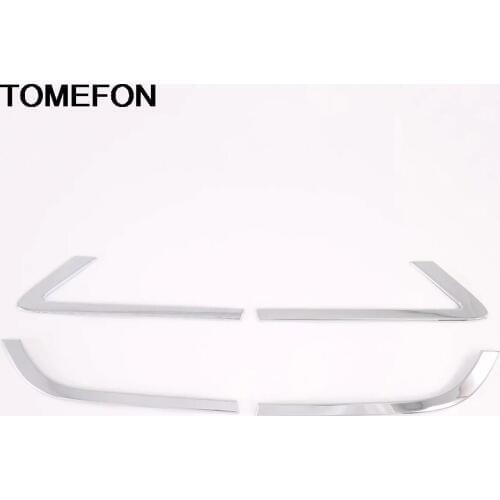 TOMEFON For Hyundai Tucson 2016 2017 2018 2019 2020 Tail Rear Fog Light Lamp Foglight Strip Cover Trim Exterior Accessories ABS