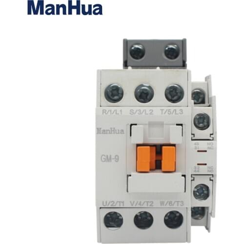 Manhua Three Phase GMC-9 220VAC Electrical Motor Protective Elevator Magnetic Contactor