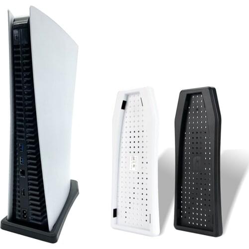 Vertical Stand Dock Cooling Mount Bracket Base Support for Sony Playstation 5 PS5 CD Driver Digital Game Console Host Holder