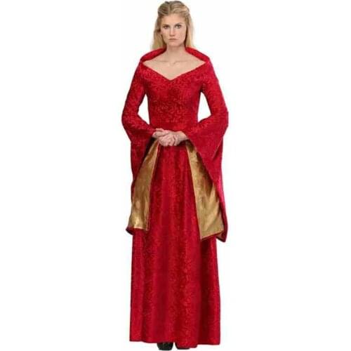Halloween Europe Middle Ages palace drama Posh nobility retro cosplay costume tea break vintage dress cosplay costume for women