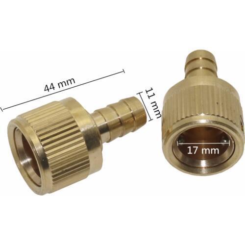 1/2' garden hose connector brass homebrew Garden water pipe fittings Car wash Watering clean quick connector water adaptor