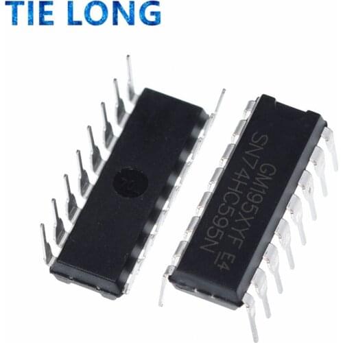 10pcs SN74HC595N SN74HC595 74HC595N 74HC595 DIP-16 Counter Shift Registers Tri-State 8-Bit new original