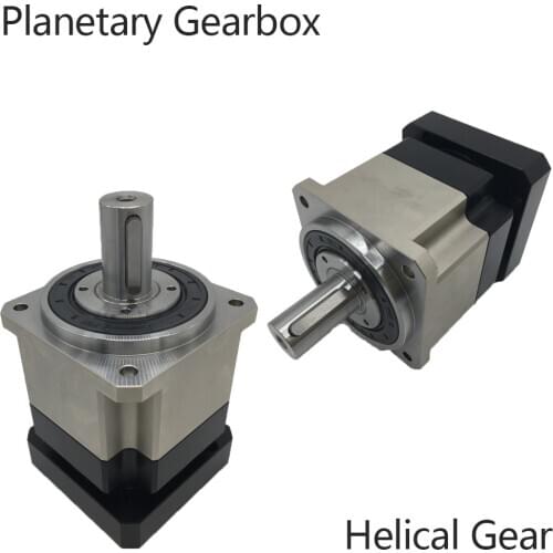 30:1 Helical Gear Planetary Ratio 30 Reducer Gearbox 19mm for 90mm 750W 1KW AC Servo Motor Robot