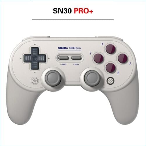 8bitdo SN30 PRO+ Wireless Joystick Bluetooth Remote Game Controller Gamepad for Windows/Android/macOS/Nintendo Switch