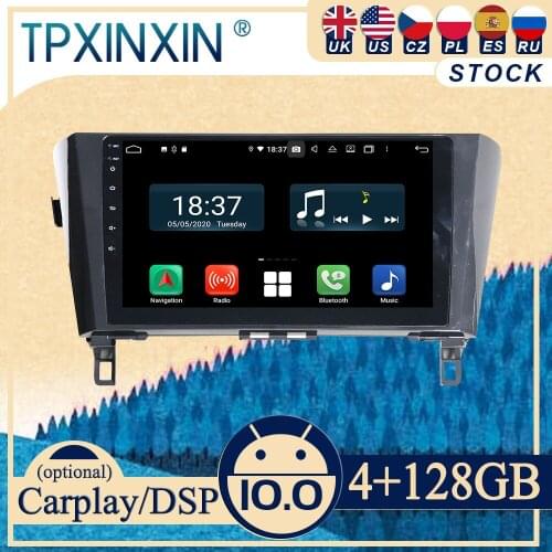 For Nissan Qashqai X-trail 2013-2017 Android Car Stereo Car Radio with Screen2 DIN Radio DVD Player Car GPS Navigation Head Unit