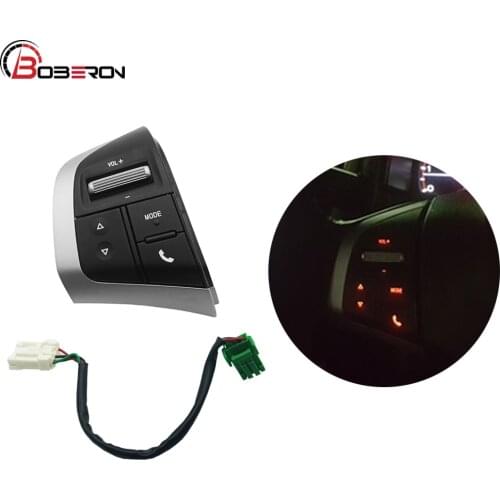 Car Cruise Audio Control Switch Steering Wheel Media Player Button For Isuzu D-Max MUX 2018 Chevy Trailblazer 2019