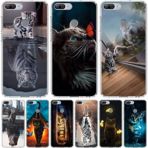 Cool Animal Big Cat Tiger Cover Phone Case for Huawei Y5 Y6 Y7 Y9 2019 Honor 8A 8S 8X 7A 7X 9 10 20 Lite Pro 10i20i Y9S Coque Sh