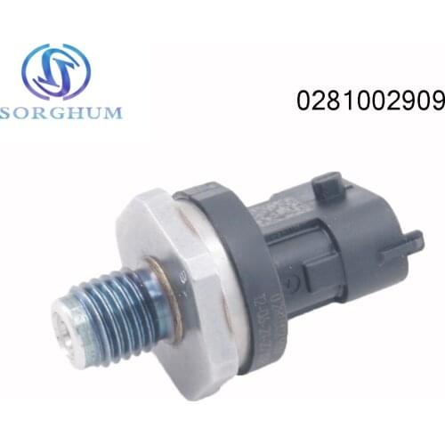 For B MW E46 330D E39 X5 3.0D Fuel Pressure Control Rail Pressure Sensor 0281002909