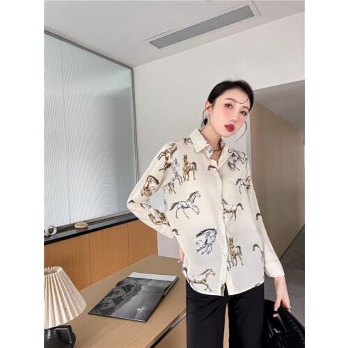 Женские атласные рубашки HKML China At AliExpress