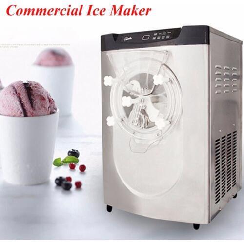 Commercial Ice Cream Maker Full Automatic Ice Cream Making Machine Desktop Hard Ice Cream Machine BQ22T
