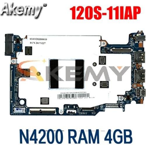 For Lenovo 120S-11IAP S130-11IGM notebook motherboard CPU N4100 N4200 RAM 4GB support M2 SSD hard drive tested 100% work