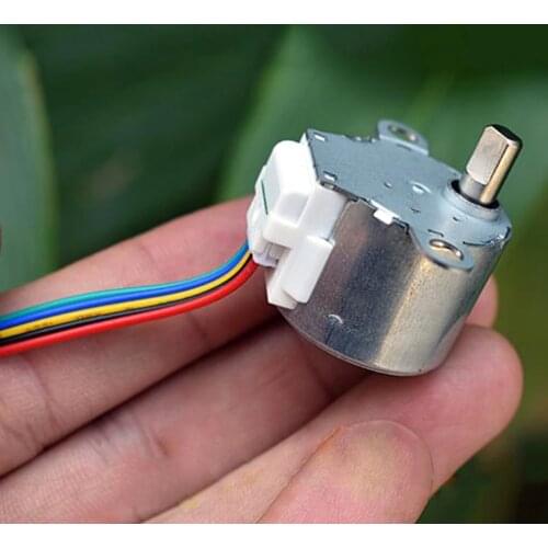 DC 12V Nidec Micro Mini 4-phase 5-wire Stepper Motor 20mm DIY Air Conditioner Swing Head Automatic Toilet Water Valve Monitor