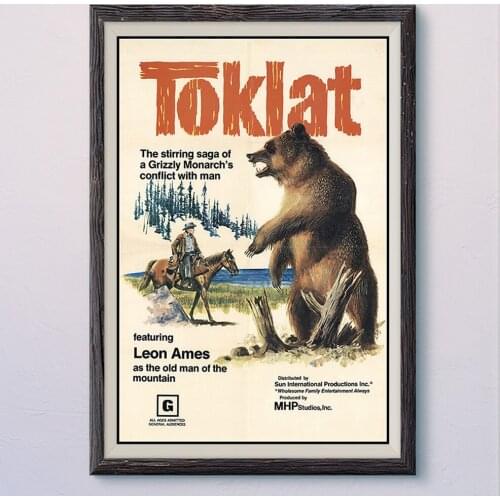 N553 TOKLAT Vintage Classic Movie Wall Silk Cloth HD Poster Art Home Decoration Gift