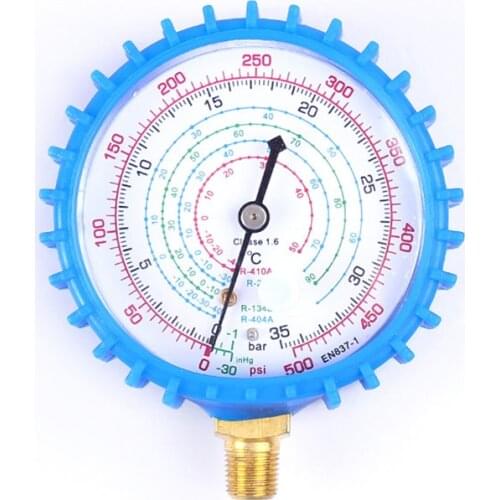 Air conditioning and fluoride table Snow pressure gauge head refrigerant air conditioning repair tool Household table 410 22 134