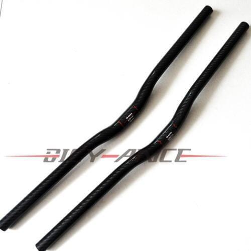 New Mountain bike 3K full carbon handlebar rise swallow shaped carbon bicycle handlebar MTB bike parts 25.4*580-720mm Free ship