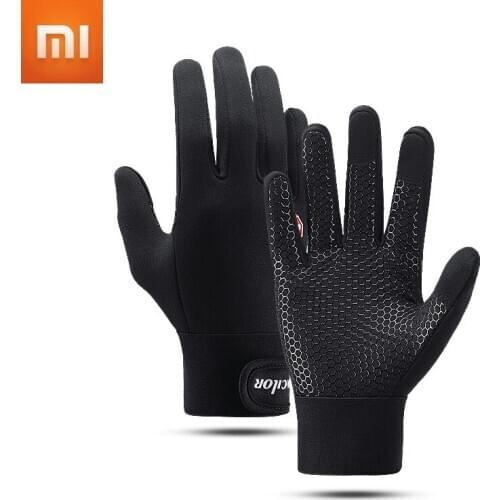 Xiaomi Mijia Touch Screen Gloves Men Women Comfortable Warm Non-slip Wear-resistant Thick Full-finger Gloves Winter Plus Fleece