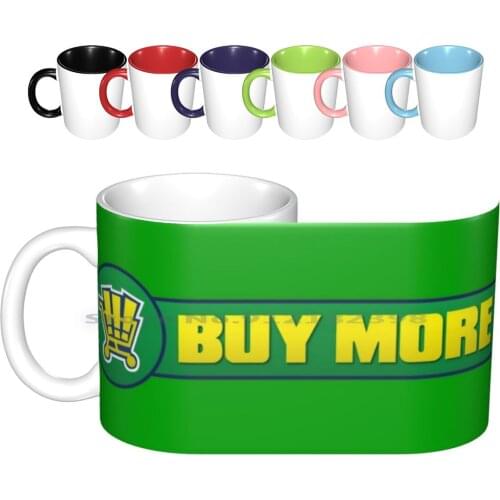 Buy More Ceramic Mugs Coffee Cups Milk Tea Mug Chuck More Buy More Jeff Morgan Intersect Cia Tv Series Show Bartowski