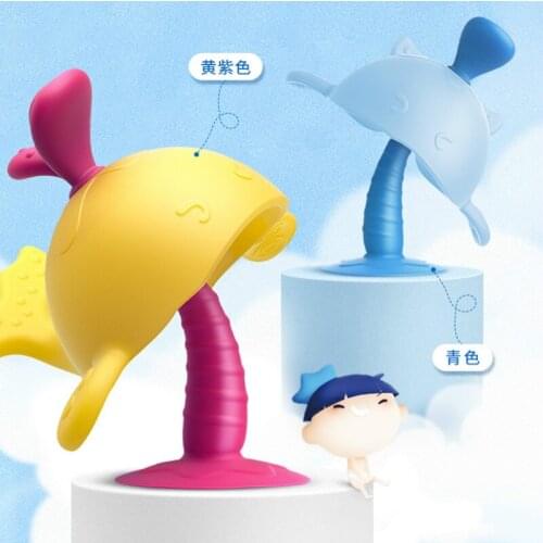 Silicone Teether Pendant Teething Stick Boiled Silicone Beads Baby Nurse Gift Pacifier Clips Pacifier Clips Teething Toys AC50YJ