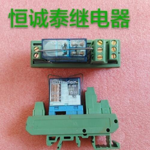 Relay base can be equipped with relay 40.52 40.52s