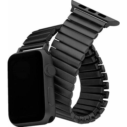 2020 Stainless Steel Stretch Watchbands For Apple Watch 6 Band SE 44mm 40mm Strap iWatch Series 5 4 3 For Applewatch 42mm 38mm