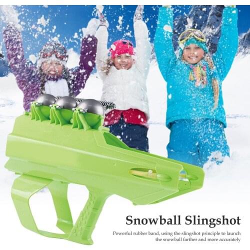 Snowball Slingshot Snow Artifact In Winter Outdoor Snowball Gun Snowball Throwing Snowball Launcher Snow Shovel