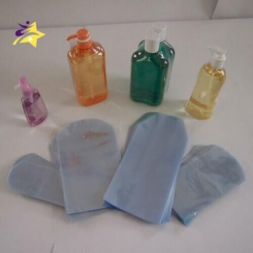 100Pcs/Lot 15x25cm Shrink Film Wrap Cosmetic Packaging Materials Transparent Blow Molding PVC Heat Shrinkable Storage Bag Pouch
