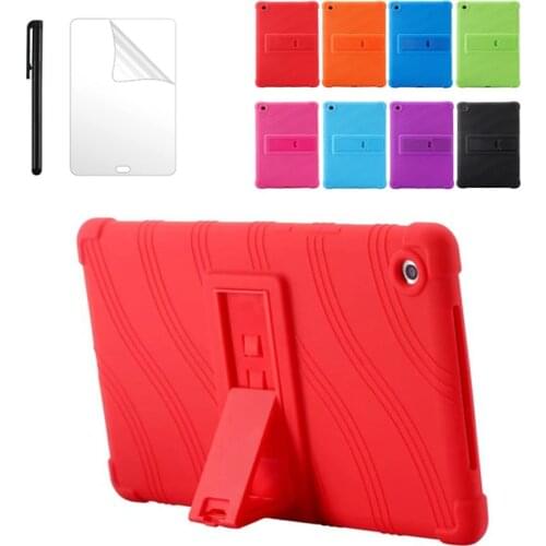 Slim silicon Case For Huawei Mediapad M5 8.4" SHT-AL09 SHT-W09 Tablet Protective case for Huawei Mediapad M5 8.4 Case +Filmpen