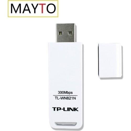 TP-Link TL-WN821N 300Mbps 2.4G Wireless Wifi Network Cards USB Adapter Wifi Receiver Transmission Dongle for Desktop Laptop