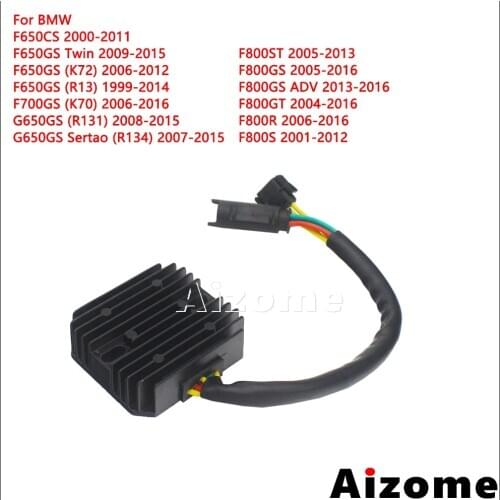 Motorcycle Regulator Rectifier For BMW F650CS F650GS K72 R13 K70 F700GS F800ST F800GS ADV F800GT F800R F800S G650GS R131 R134
