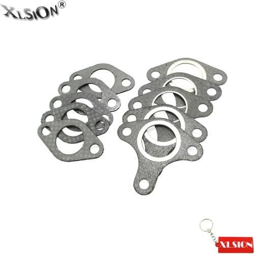XLSION Aftermarket 5 Sets Muffler Gaskets For Honda Engines GX240 8HP GX270 9HP GX340 11HP GX390 13HP