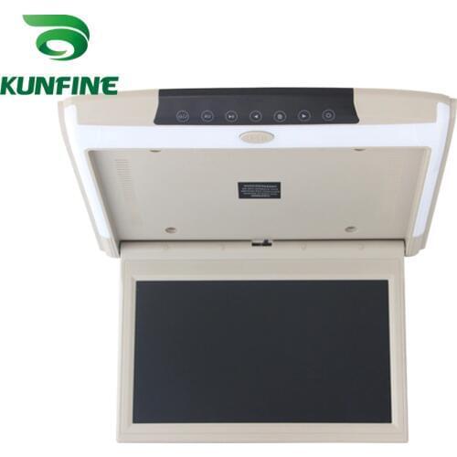 11.6'' Car Roof Monitor LCD Flip Down Screen Overhead Multimedia Video Ceiling Roof mount Display Build in IR/FM Transmitter USB