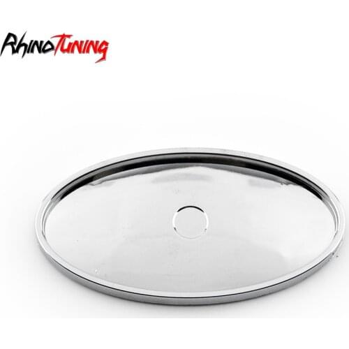 1pcs 91mm Silver Aluminum Car Rim Center Cover Base Sticker Solid color No Logo Universal