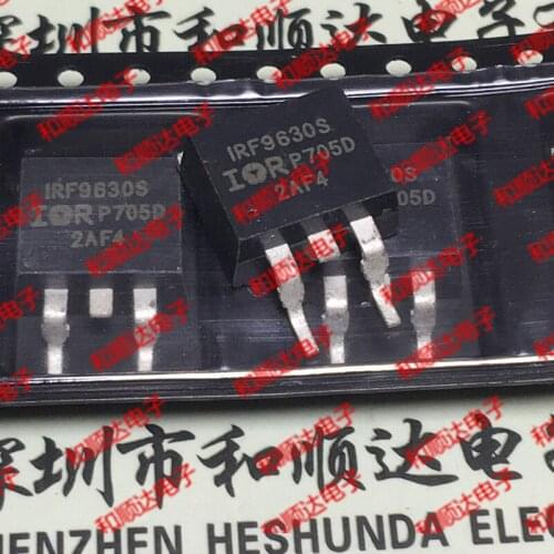 10pcs/lot F9630S IRF9630S New Spot TO-263 -200V -6.5A