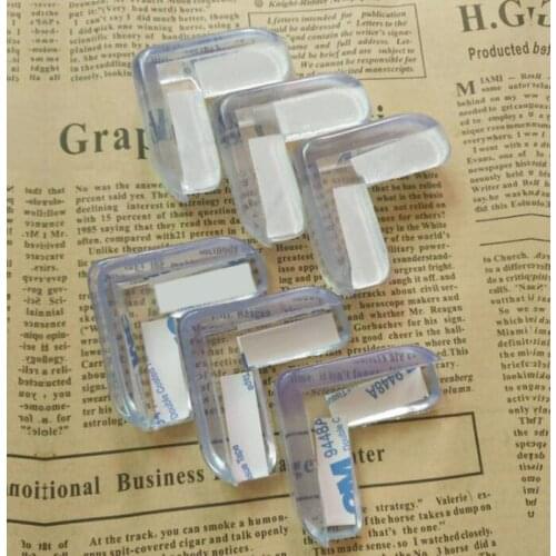 100pcs/Baby Safety Silicone Protector Table Corner Protector Edge Protection Cover Home Children Anti-collision Edge Guards