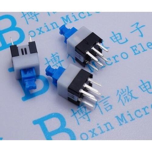 200pcs push button switch 7*7mm no lock button switch self reset switch multimeter switch