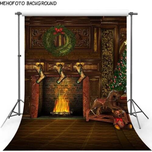 Christmas Photography Backdrops Winter Snow Baby Newborn Photo Booth Backgrounds for Photocall Studio Photographic Vinyl Fabric